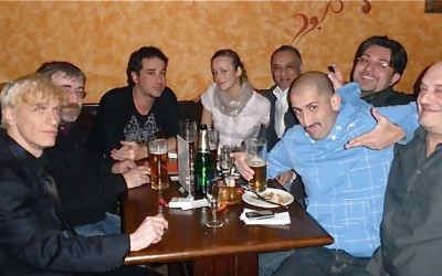 2009 - "Ambrózie Music Club", Prague 10 - friends...